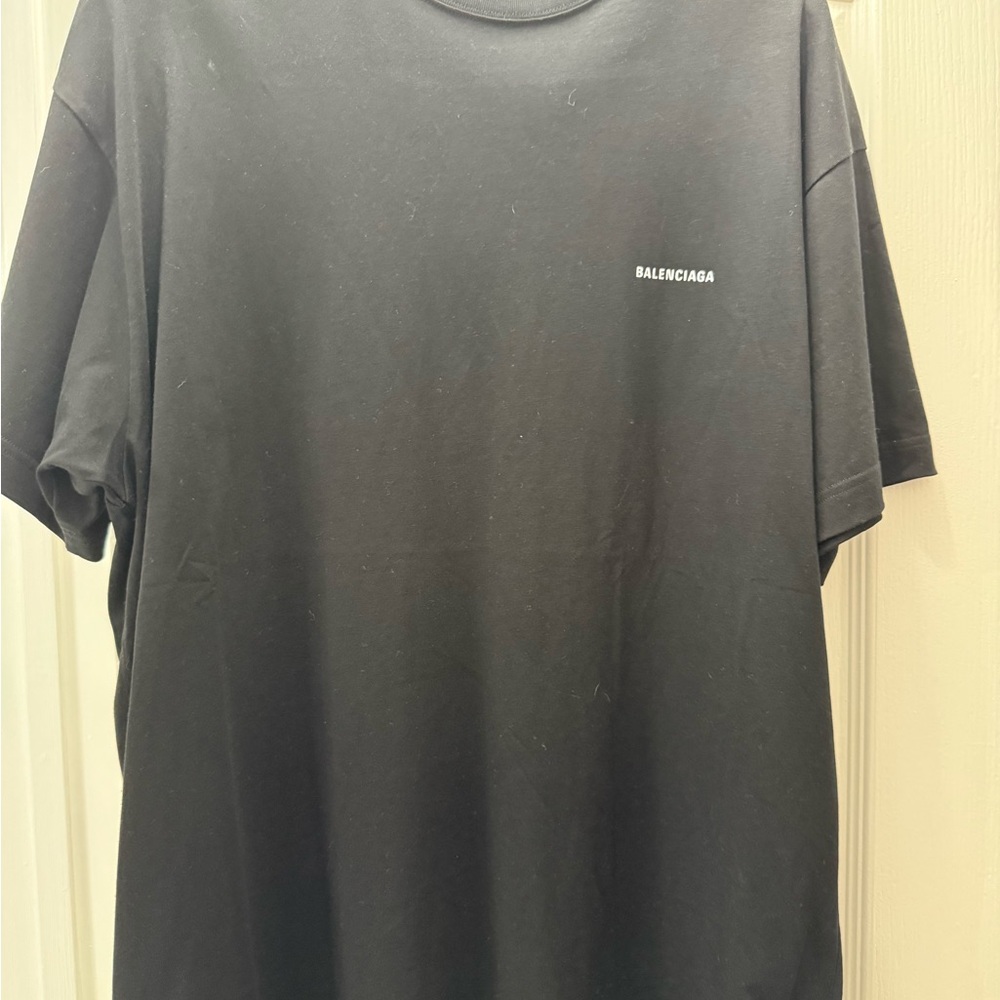 Balenciaga Classic Black Short Sleeve Tee